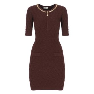 Elisabetta Franchi Donna, Abiti, Marrone, S, new