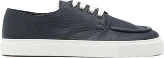 Prada Leather Lace-up Sneakers
