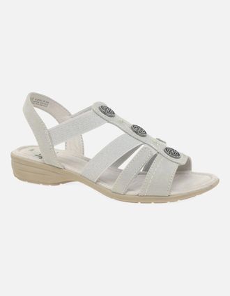 Soft Line Womens Kali Womens Sandals - Lt Grey - Size: 7.5