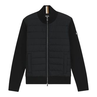 HUGO BOSS Hernesto Jacket - Heren - Winterjassen - Zwart - M - Katoen - Jassen