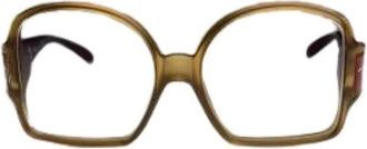 Dior Pre-owned Vintage Zonnebril - Dames - Vintage Accessoires - Rood - ONE Size - Vintage