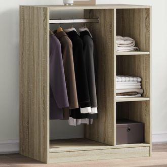 vidaXL Armario De Madera De Ingenier&iacute;a Roble Sonoma 77x48x102 Cm Vidaxl Marr&oacute;n