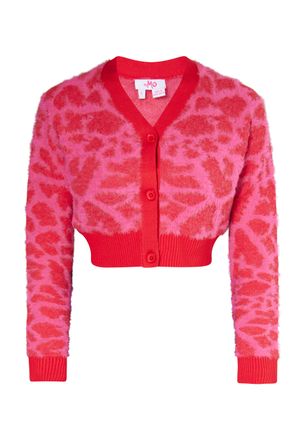Mymo Vest Dames roze/rood