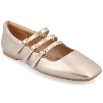 Journee Collection Womens Wide Width Darlin Dress Flats