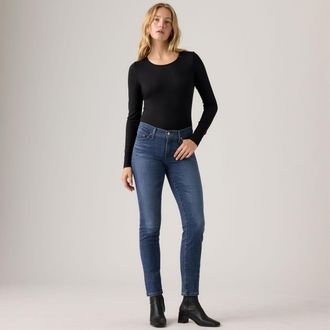 Levi's 312 Shaping Slim Jeans - Womens - 23X30 - Medium Wash / Lapis Amidst