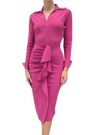 La Petite Robe Di Chiara Boni Abda Jersey Dress In Romantic