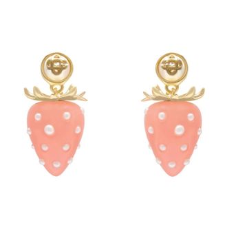 Casablanca Earrings, female, Pink, Size: ONE SIZE Strawberry Earrings