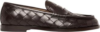 Scarosso Gerald Dark loafer - Heren - Loafers - Bruin - 39 EU - Leer - Schoenen