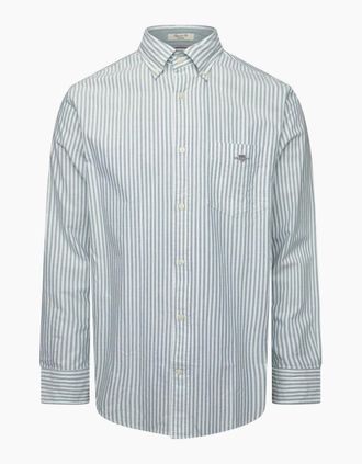 GANT Mens Reg Classic Oxf - Green - Size: 40/Regular