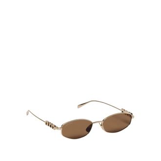Gucci Oval Frame Sunglasses