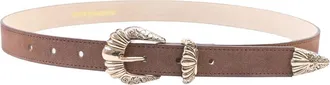 Petit Moments Margaux Faux Leather Belt in Brown at Nordstrom, Size Medium/large
