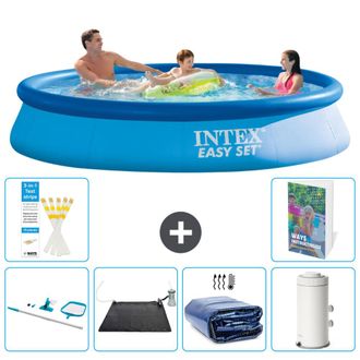 Intex Piscina Easy Set Redonda - 366x76 Cm - 7-piezas S61