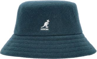 Kangol Wol Den Bucket Hoed - Heren - Hoeden - Groen - S - Wol - Accessoires
