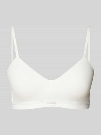 sloggi BH mit Label-Print in Offwhite, Größe XL+