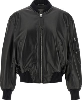 The Attico Chaqueta bomber de cuero de The Attico