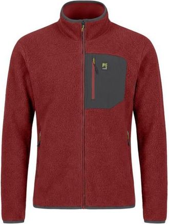Karpos Moiazza Retr&ograve; Fleece Fleecejacke f&uuml;r Herren | rot