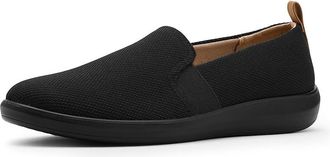 Life Stride Next Wave Loafers/Moc Shoes Womens Flat Shoes Black : 8.5 M (B), Polyester