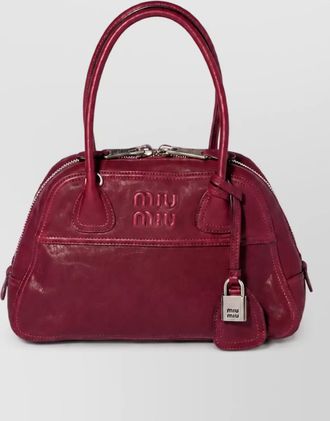 Miu Miu na lamb leather shoulder bag