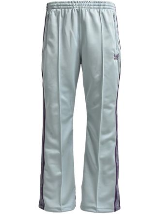 Needles side-stripe track pants - Blue