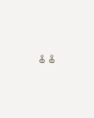 Valentino Garavani Ovalette Earrings in metal and Swarovski crystals Female UNI