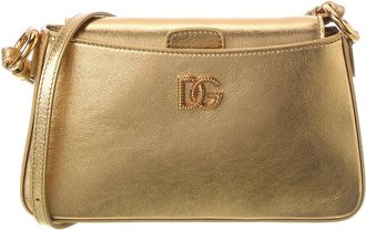 Dolce & Gabbana Laminated Leather Phone Bag