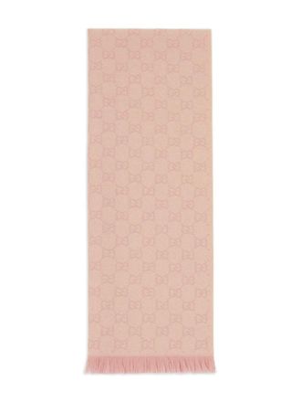 Gucci GG wool scarf - Pink