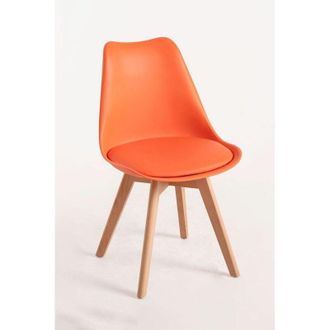 Regalos Miguel Sillas Comedor - Silla Synk Basic - Naranja
