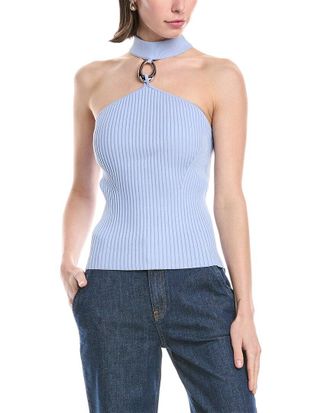 SIMKHAI Simkhai Rubie Mock Neck Top