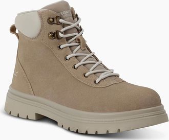 Regatta Womens Regatta Womens Whinton Leather Walking Boots - Cream - Size: 6.5