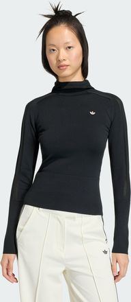 adidas Womens adidas KNITTED HOODED LONG SLEEVE