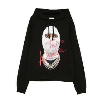 Ih Nom Uh Nit IH NOM UH Nit, Heren, Sweatshirts & Hoodies, Zwart, Maat: XL Katoen