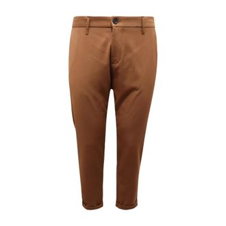 Imperial Cropped Trousers, male, Brown, Size: M Pwb0Gap Trousers