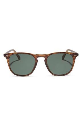 DIFF Eyewear Brody XL 51mm Square Sunglasses in Golden Horn at Nordstrom Rack