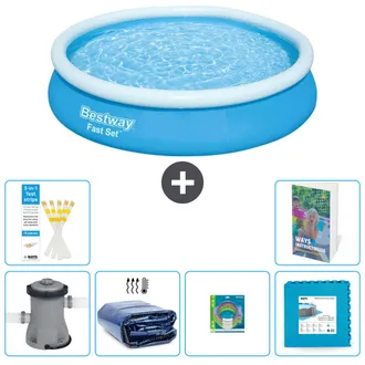 Bestway Piscina Bestway Fast Set Redonda - 366x76 Cm - 7-piezas S229