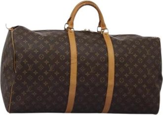 Louis Vuitton Pre-owned Weekend Bags, unisex, Brown, Size: ONE SIZE Pre-owned Keepall bag