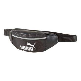 Puma (WMNS) PUMA Core Up Waist Bag Black White 076975-01