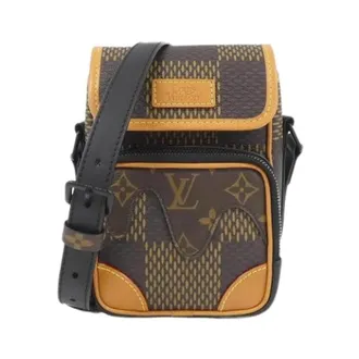 Louis Vuitton Pre-owned Canvas Shoulder Bag - Heren - Pre-owned - Bruin - Maat: ONE Size
