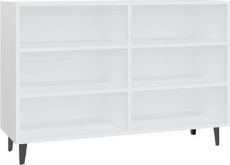 vidaXL Sideboard White 103.5x35x70 cm Engineered Wood Vidaxl