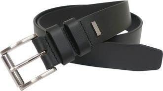 Izod Cens Double Keeper Leather Belt in Black at Nordstrom Rack, Size X-Large