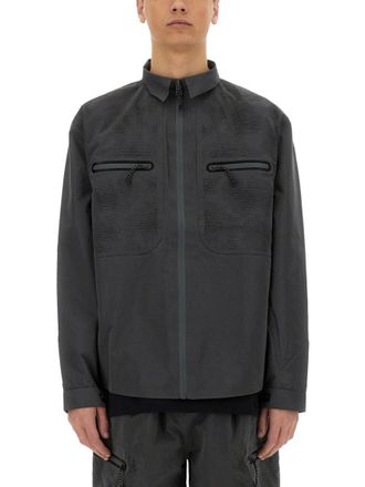 Alpha Industries Laser Cut Shirt With Structured Silhouette