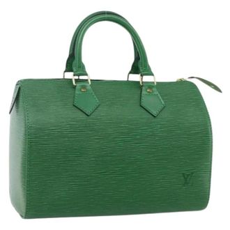 Louis Vuitton Pre-owned Handbags, female, Green, Size: ONE SIZE Pre-owned Hand Bag