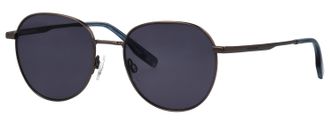 Tom Tailor Sonnenbrille TOM TAILOR Modell 675001, Herren, dunkelgun, metallic, Sonnenbrillen Sonnenbrille, Form Panto, Logoschriftzug auf B&uuml;gel, Metallfassung