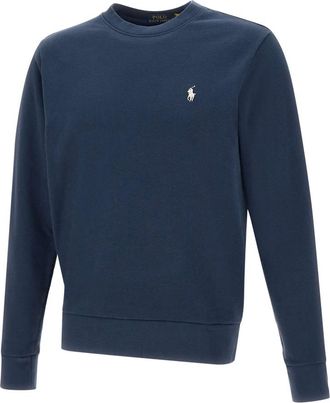 Polo Ralph Lauren Classics Cotton Sweatshirt - Heren - Sweatshirts - Blauw - 2XL - Katoen - Hoodies & sweatvesten