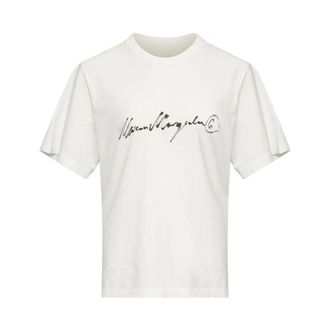 Maison Margiela Dames, Tops, Wit, Maat: XS Katoen