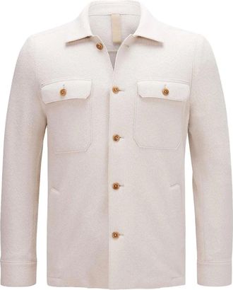 Eleventy four-pocket shirt jacket - Neutrals