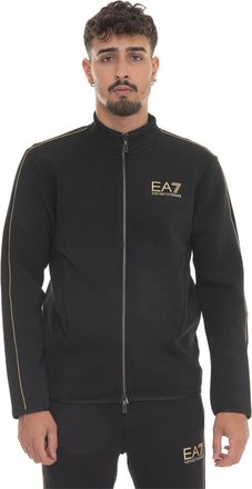 Emporio Armani Felpa Nero EA7 Uomo