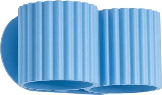 Sollux Lighting Aplique de pared azul claro aluminio alt. 10 cm