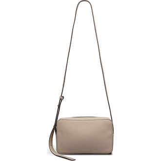 Radley London Small Duchess Croc Embossed Leather Crossbody Bag in Porcini at Nordstrom Rack