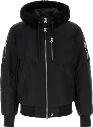 Mackage Black Hood Down Jacket