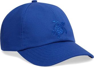 Vilebrequin embroidery baseball cap - unisex - Cotton - One Size - Blue